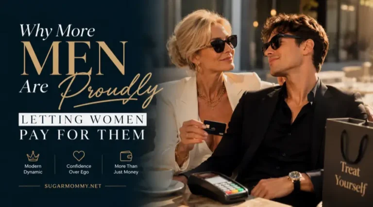 why more men are proudly letting women pay for them